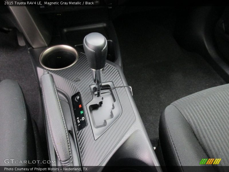 Magnetic Gray Metallic / Black 2015 Toyota RAV4 LE