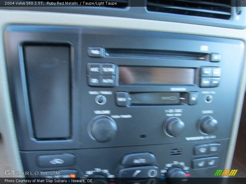 Ruby Red Metallic / Taupe/Light Taupe 2004 Volvo S60 2.5T
