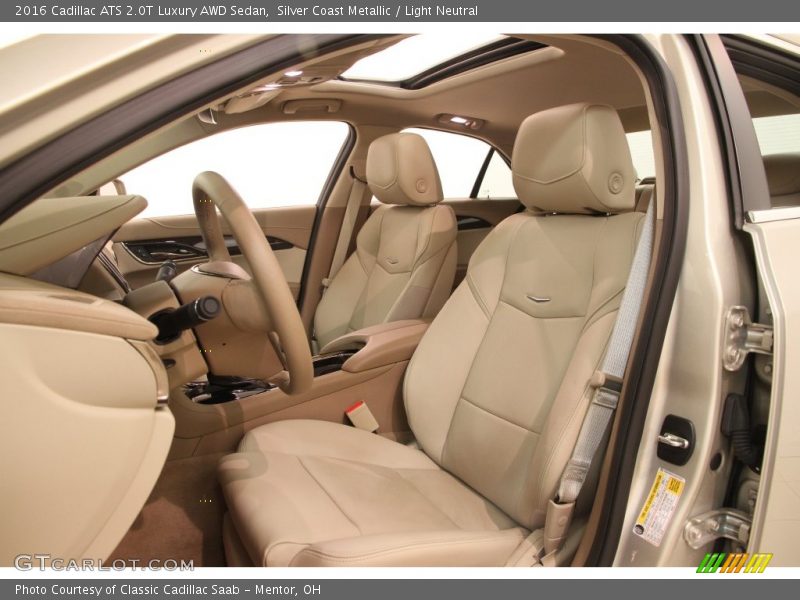 Front Seat of 2016 ATS 2.0T Luxury AWD Sedan