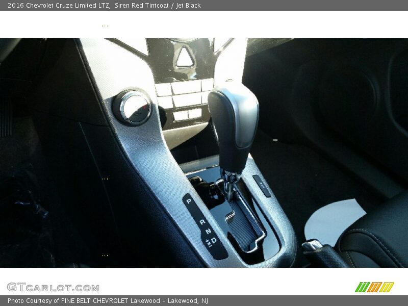Siren Red Tintcoat / Jet Black 2016 Chevrolet Cruze Limited LTZ