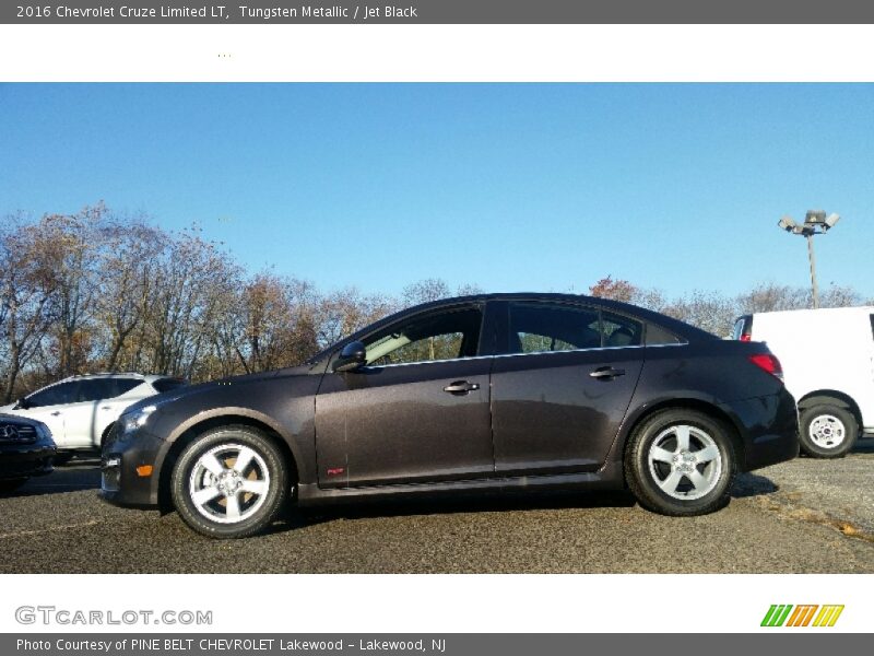 Tungsten Metallic / Jet Black 2016 Chevrolet Cruze Limited LT