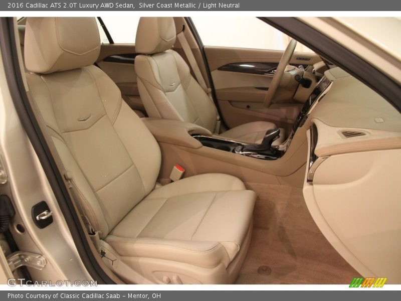Front Seat of 2016 ATS 2.0T Luxury AWD Sedan