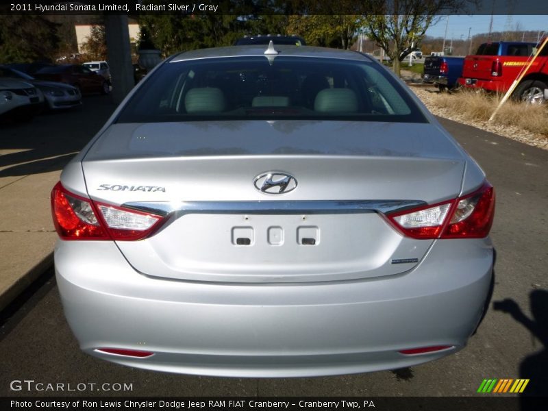 Radiant Silver / Gray 2011 Hyundai Sonata Limited