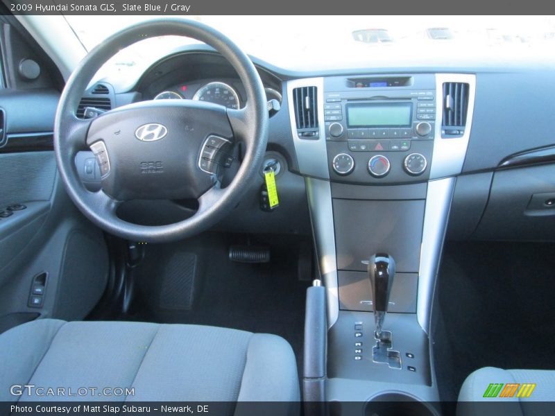 Slate Blue / Gray 2009 Hyundai Sonata GLS
