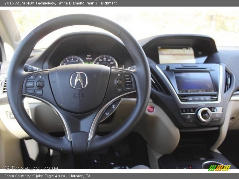 White Diamond Pearl / Parchment 2016 Acura MDX Technology