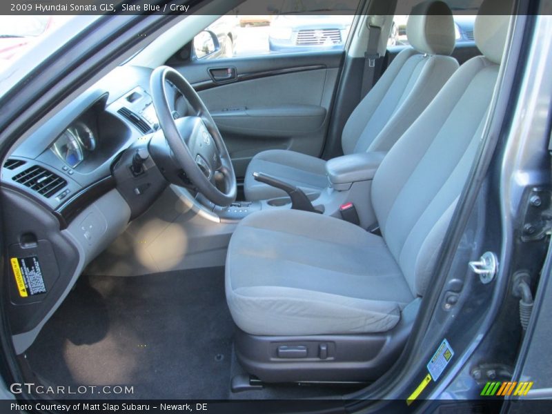 Slate Blue / Gray 2009 Hyundai Sonata GLS