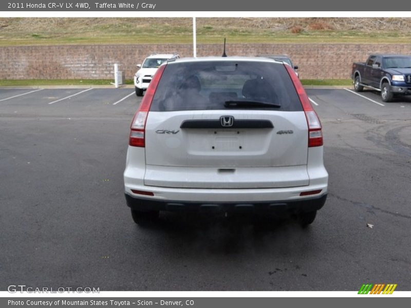 Taffeta White / Gray 2011 Honda CR-V LX 4WD