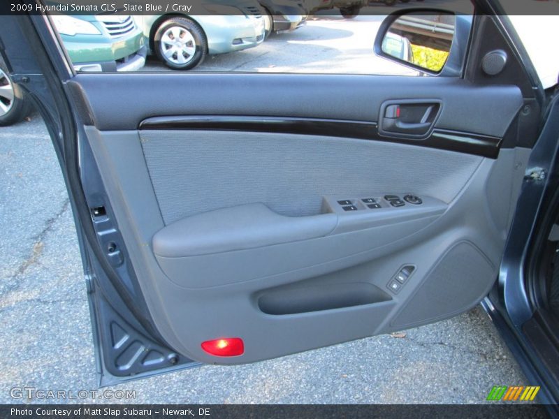 Slate Blue / Gray 2009 Hyundai Sonata GLS