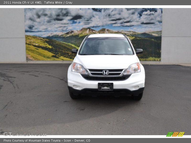 Taffeta White / Gray 2011 Honda CR-V LX 4WD