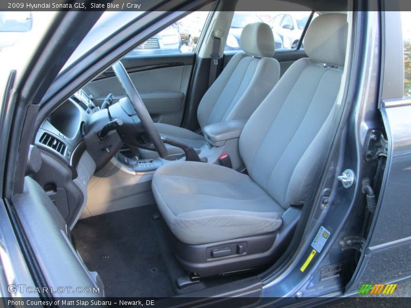 Slate Blue / Gray 2009 Hyundai Sonata GLS