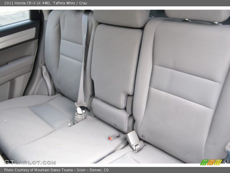 Taffeta White / Gray 2011 Honda CR-V LX 4WD