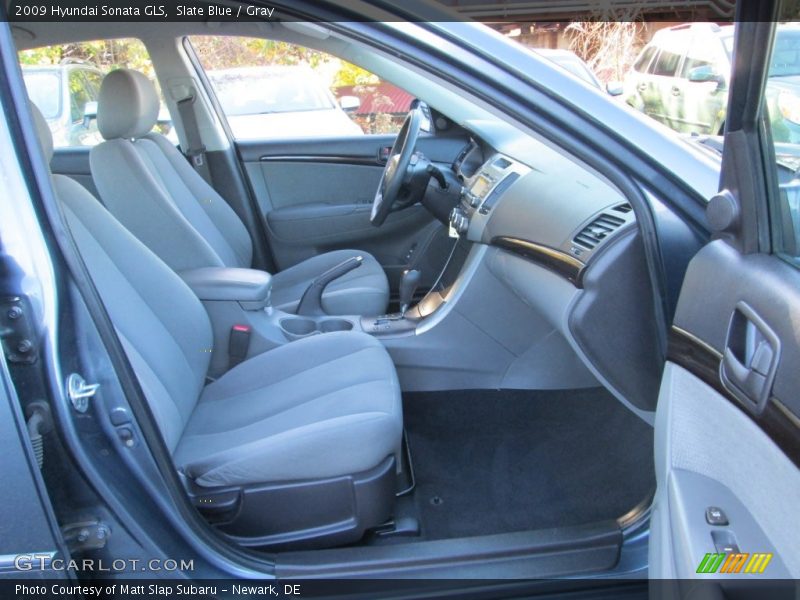 Slate Blue / Gray 2009 Hyundai Sonata GLS