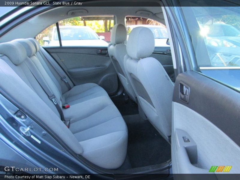 Slate Blue / Gray 2009 Hyundai Sonata GLS