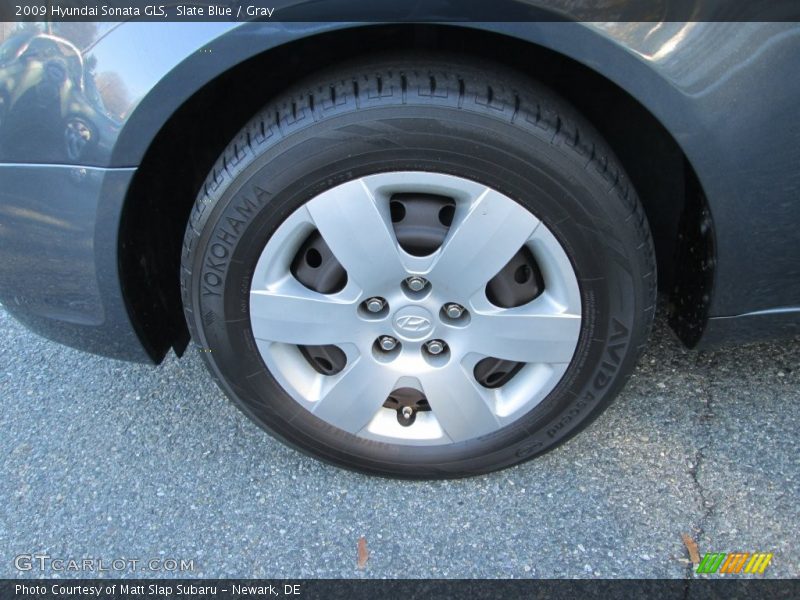 Slate Blue / Gray 2009 Hyundai Sonata GLS