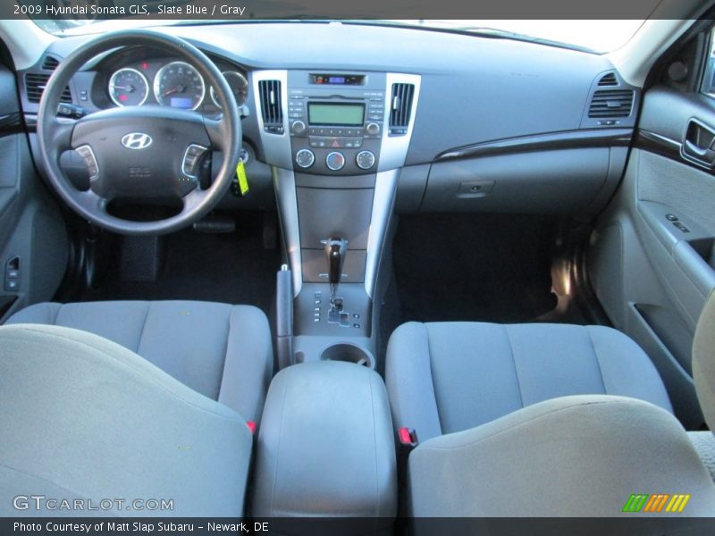 Slate Blue / Gray 2009 Hyundai Sonata GLS