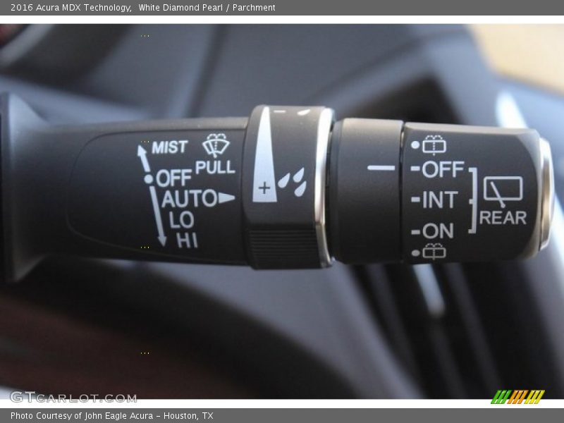 White Diamond Pearl / Parchment 2016 Acura MDX Technology