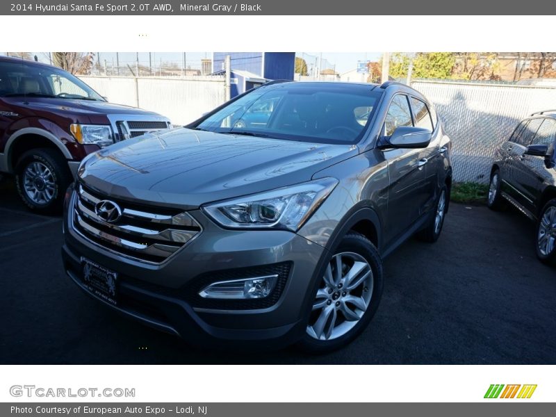 Mineral Gray / Black 2014 Hyundai Santa Fe Sport 2.0T AWD