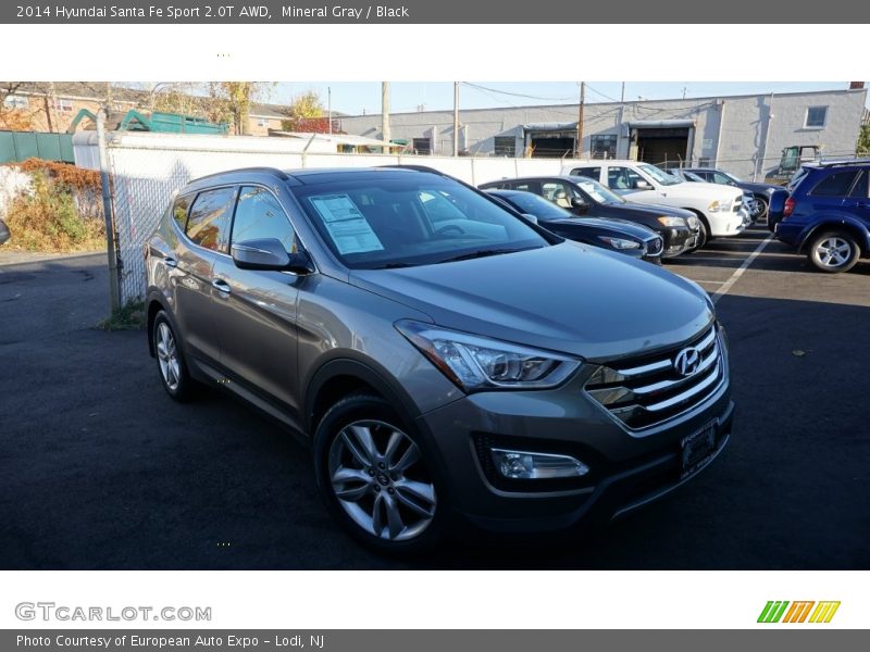 Mineral Gray / Black 2014 Hyundai Santa Fe Sport 2.0T AWD