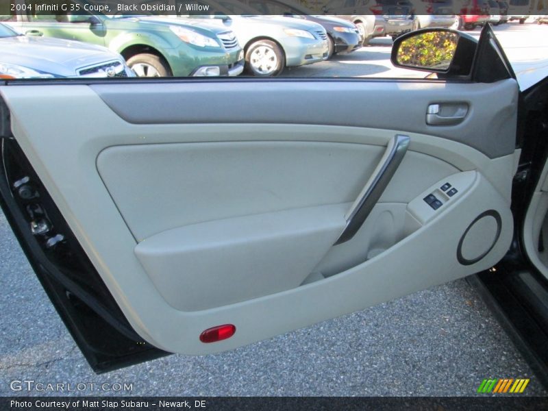 Black Obsidian / Willow 2004 Infiniti G 35 Coupe