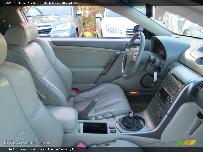 Black Obsidian / Willow 2004 Infiniti G 35 Coupe