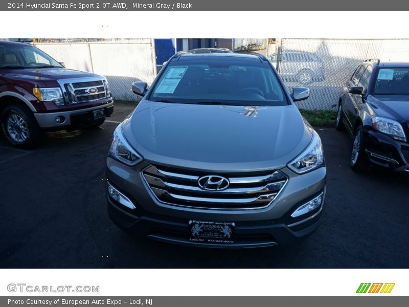 Mineral Gray / Black 2014 Hyundai Santa Fe Sport 2.0T AWD