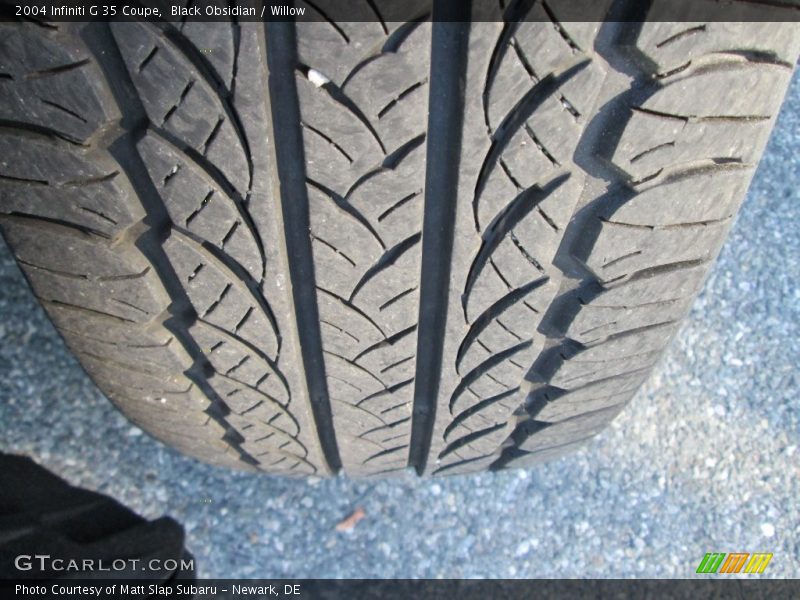 Black Obsidian / Willow 2004 Infiniti G 35 Coupe