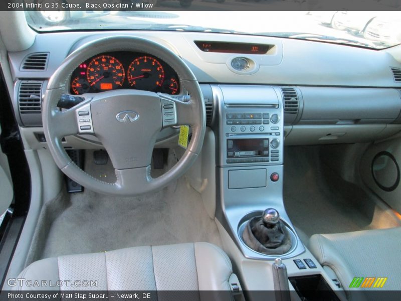 Black Obsidian / Willow 2004 Infiniti G 35 Coupe