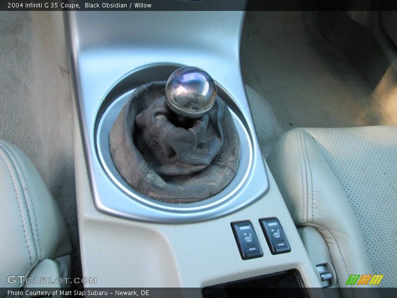 Black Obsidian / Willow 2004 Infiniti G 35 Coupe