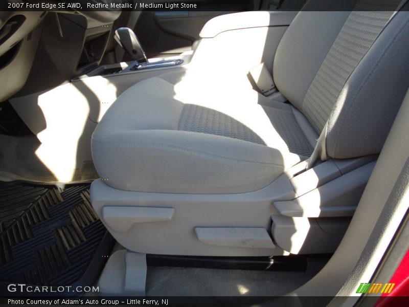 Redfire Metallic / Medium Light Stone 2007 Ford Edge SE AWD