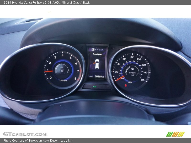 Mineral Gray / Black 2014 Hyundai Santa Fe Sport 2.0T AWD