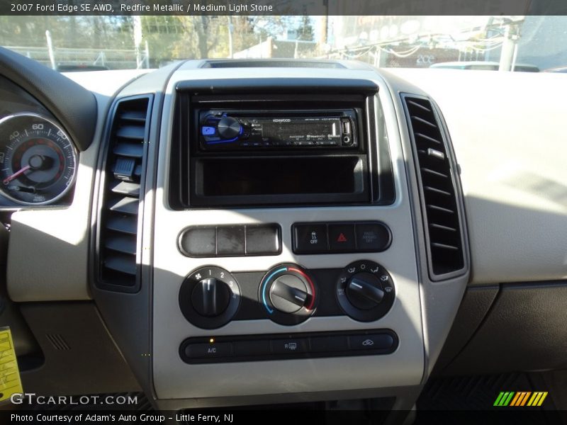 Redfire Metallic / Medium Light Stone 2007 Ford Edge SE AWD