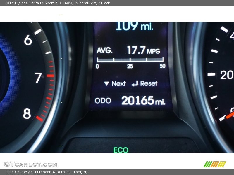 Mineral Gray / Black 2014 Hyundai Santa Fe Sport 2.0T AWD