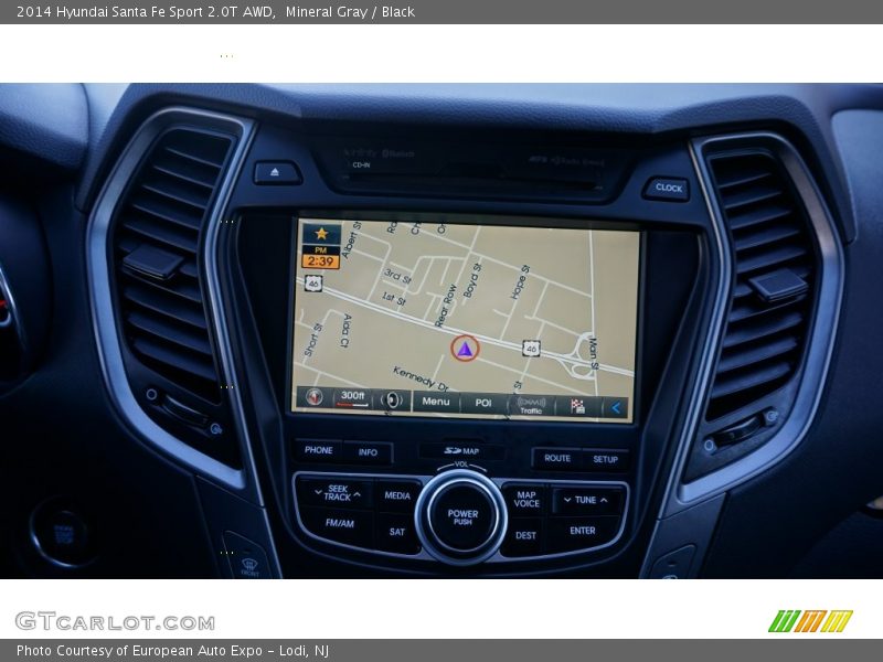 Mineral Gray / Black 2014 Hyundai Santa Fe Sport 2.0T AWD