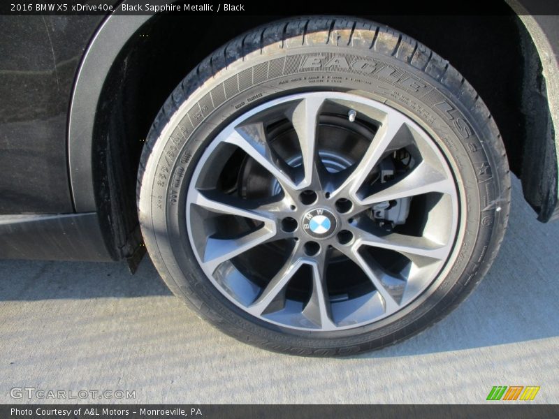  2016 X5 xDrive40e Wheel