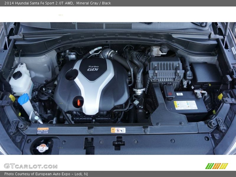  2014 Santa Fe Sport 2.0T AWD Engine - 2.0 Liter GDI Turbocharged DOHC 16-Valve CVVT 4 Cylinder
