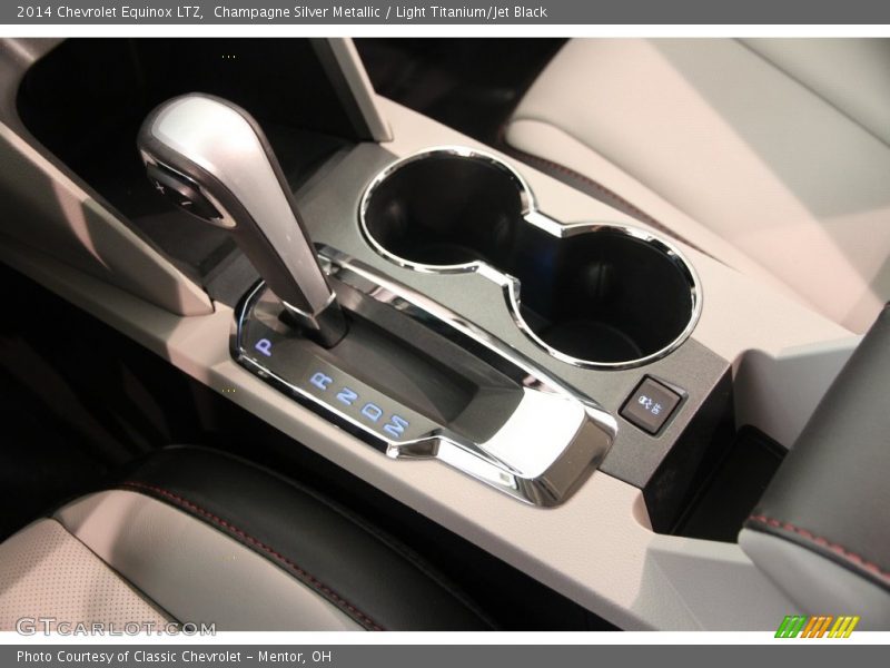 Champagne Silver Metallic / Light Titanium/Jet Black 2014 Chevrolet Equinox LTZ