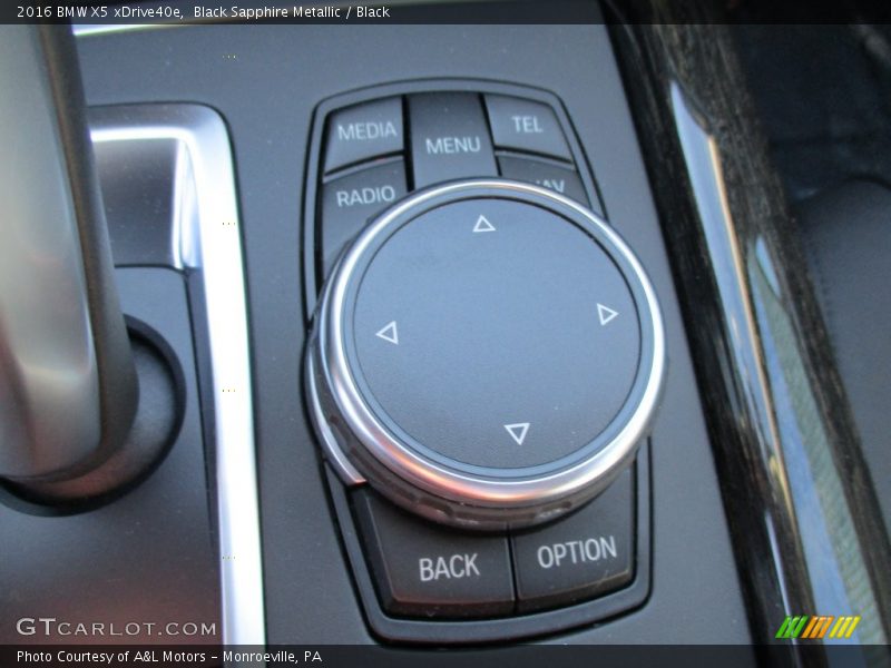 Controls of 2016 X5 xDrive40e