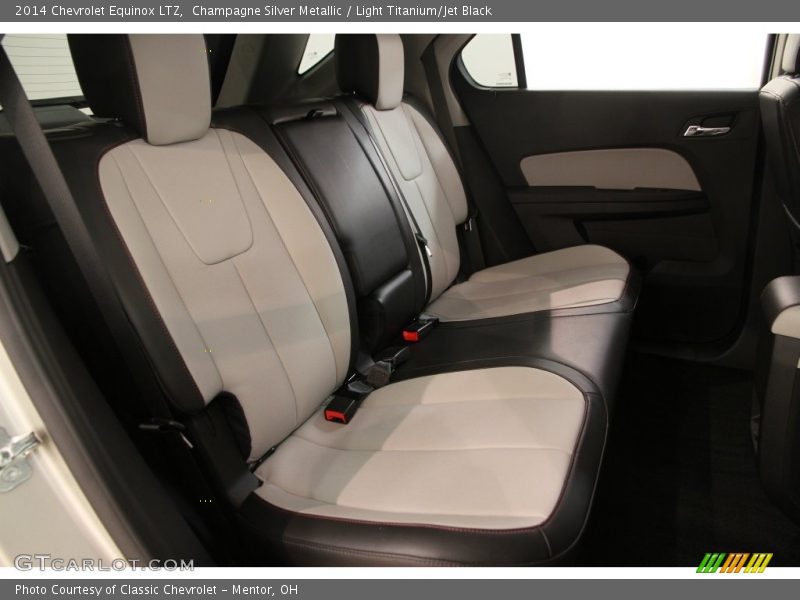 Champagne Silver Metallic / Light Titanium/Jet Black 2014 Chevrolet Equinox LTZ