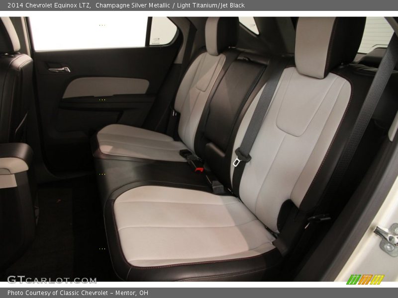 Champagne Silver Metallic / Light Titanium/Jet Black 2014 Chevrolet Equinox LTZ