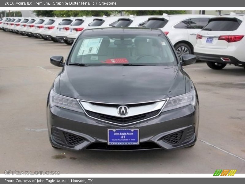 Graphite Luster Metallic / Graystone 2016 Acura ILX Premium