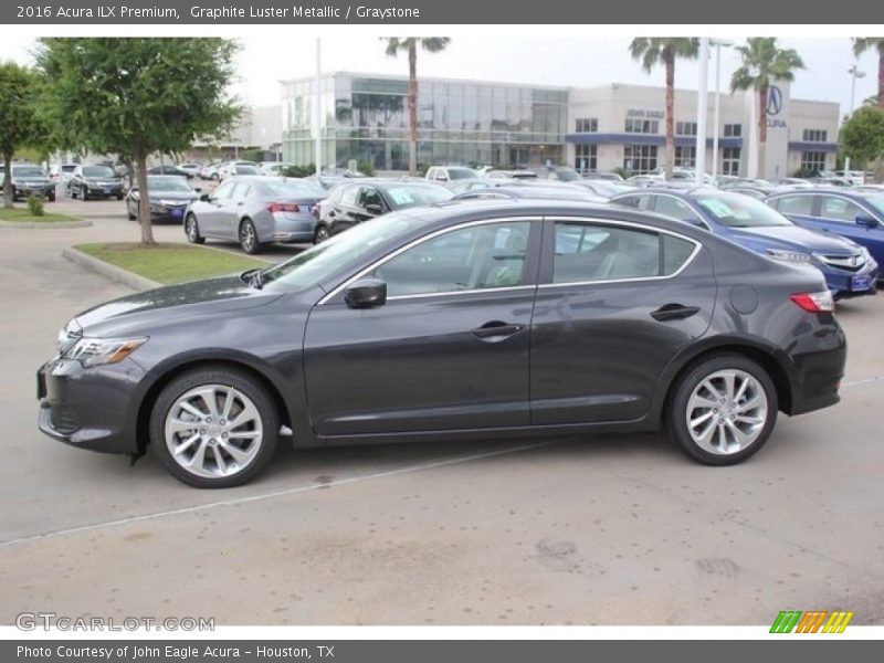 Graphite Luster Metallic / Graystone 2016 Acura ILX Premium