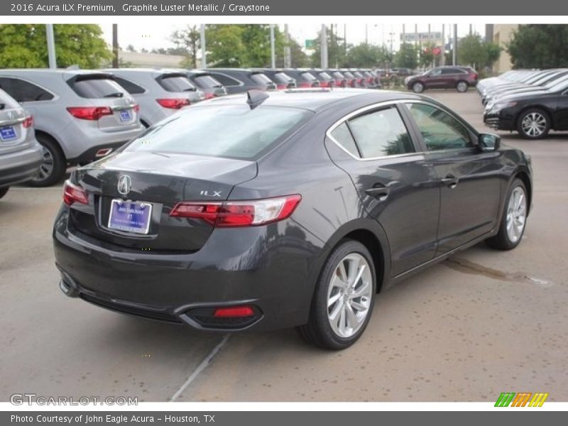 Graphite Luster Metallic / Graystone 2016 Acura ILX Premium