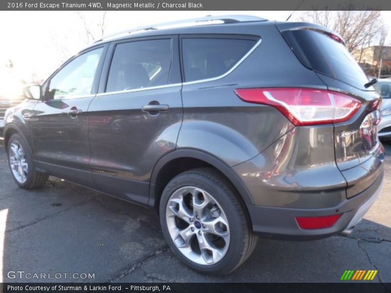 Magnetic Metallic / Charcoal Black 2016 Ford Escape Titanium 4WD