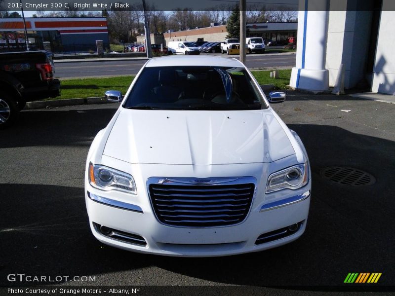 Bright White / Black 2013 Chrysler 300 C