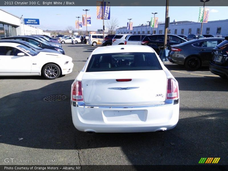 Bright White / Black 2013 Chrysler 300 C