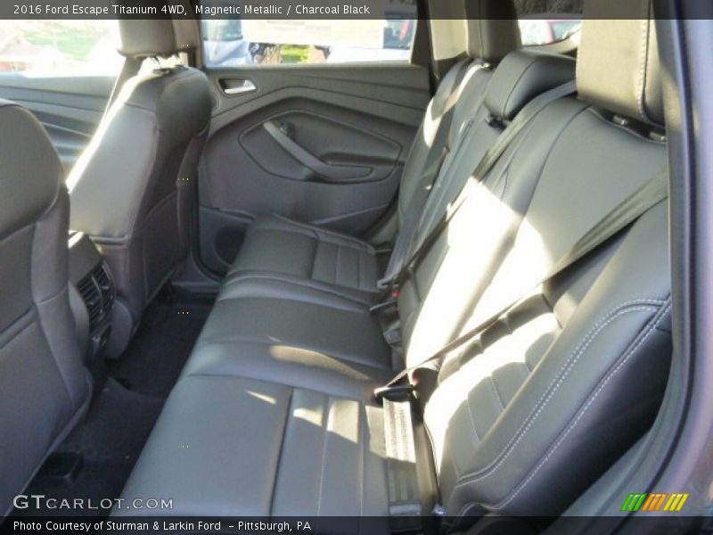 Magnetic Metallic / Charcoal Black 2016 Ford Escape Titanium 4WD