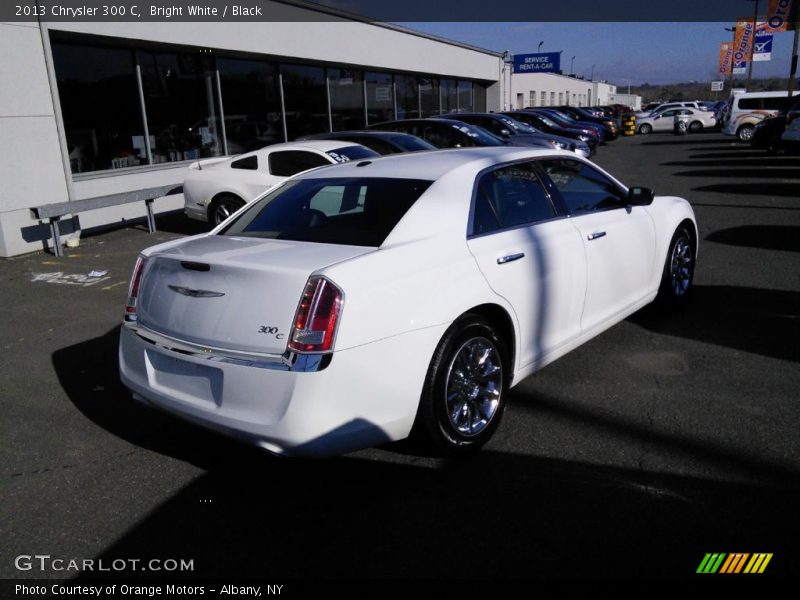 Bright White / Black 2013 Chrysler 300 C