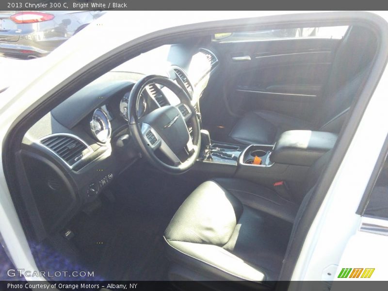 Bright White / Black 2013 Chrysler 300 C