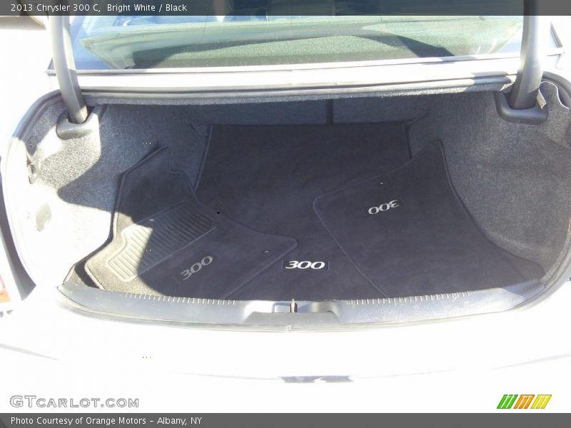 Bright White / Black 2013 Chrysler 300 C