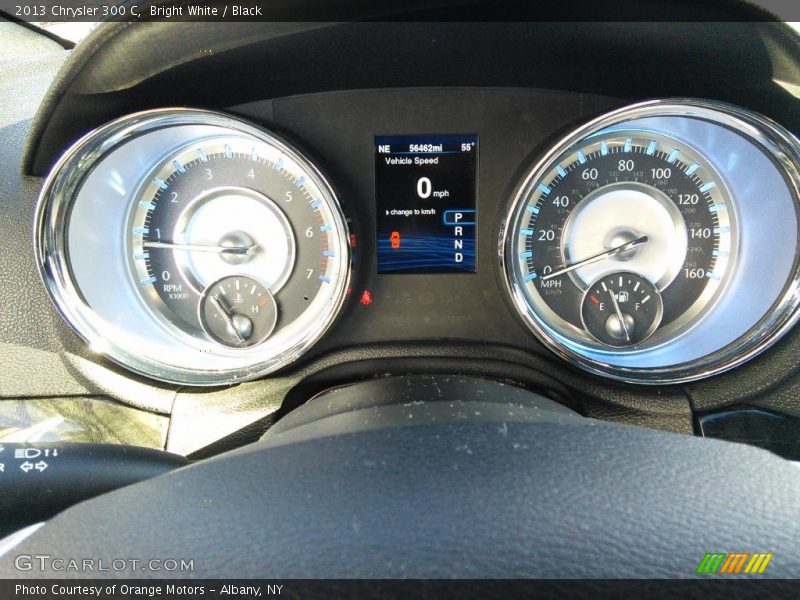 Bright White / Black 2013 Chrysler 300 C